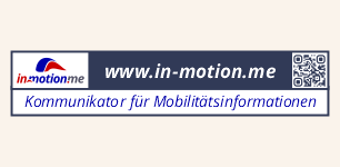 in-motion.me Kommunikator für Mobilitätsinformationent